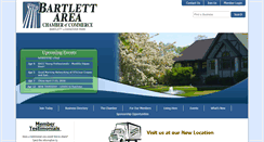 Desktop Screenshot of bartlettchamber.com